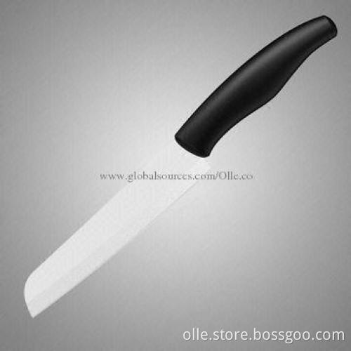 6-inch White Blade Ceramic Slicing Knife, W151G